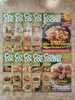 35 revistas "Cosas de casa"