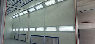 CABINA PINTURA HORNO MURO