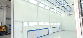 CABINA PINTURA HORNO MURO