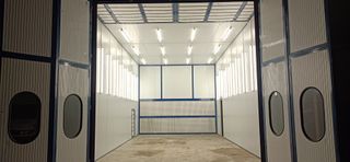 CABINA PINTURA HORNO MURO