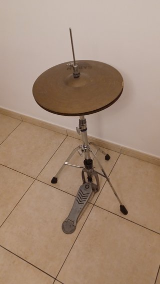 Bateria segunda mano + caja sorda + atril