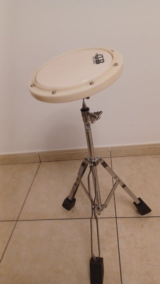 Bateria segunda mano + caja sorda + atril