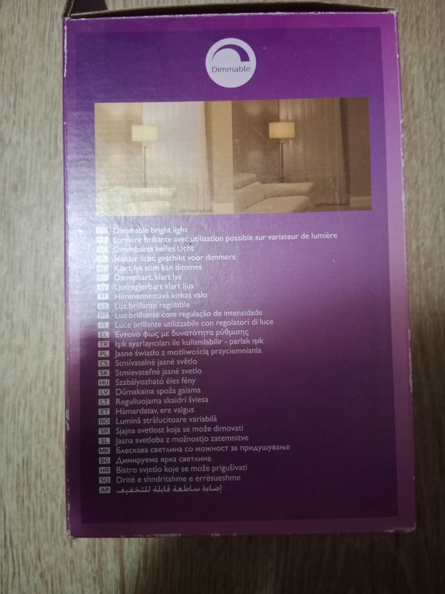 Bombilla LED regulable