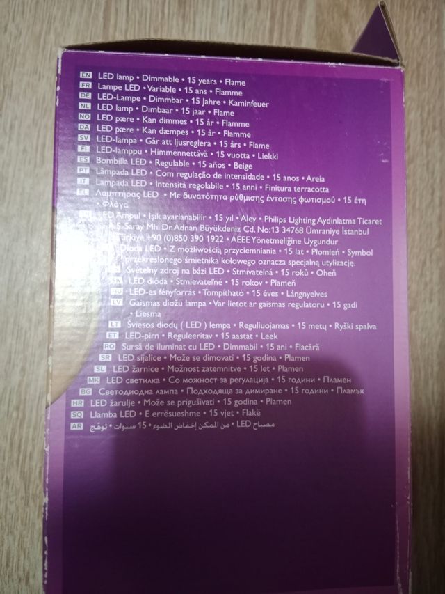 Bombilla LED regulable