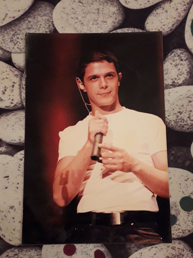 Antiguas fotos de Alejandro Sanz