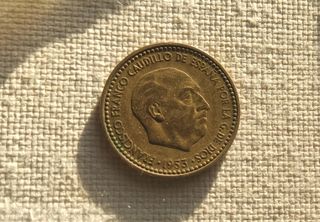 UNA PESETA DE 1953 *60