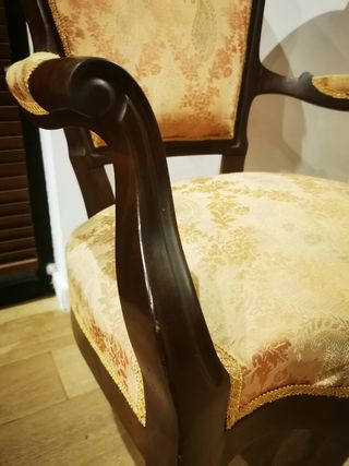 Pareja de sillones. Butacas. Antiguas