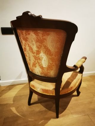 Pareja de sillones. Butacas. Antiguas