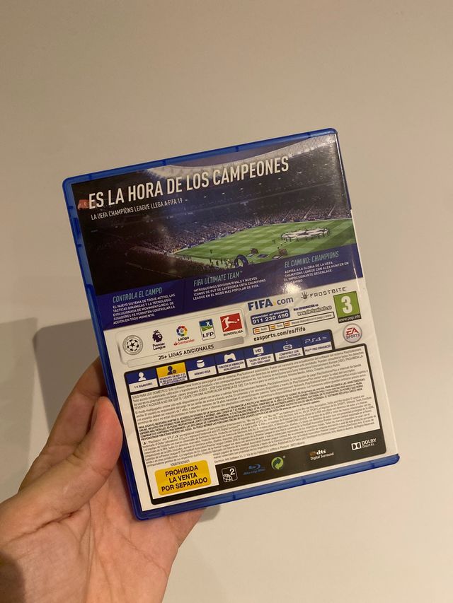 Juego Fifa 19 PS4