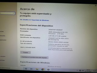 Pc sobremesa año 2010