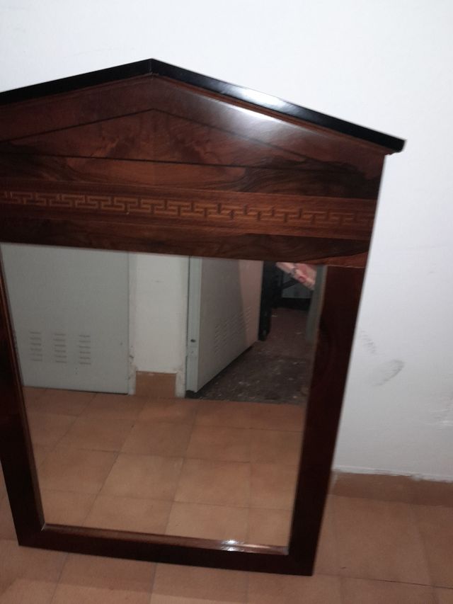 Espejo con marqueteria