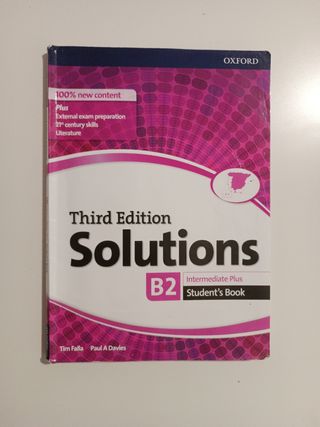 Oxford B2 Students Book libro de texto