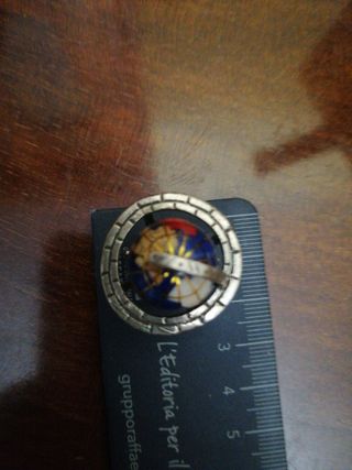 mappamondo argento