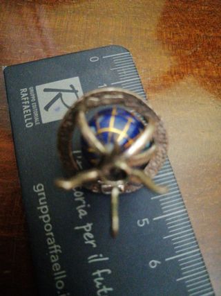 mappamondo argento