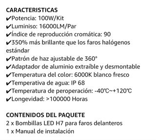 Bombillas faros potentes A ESTRENAR