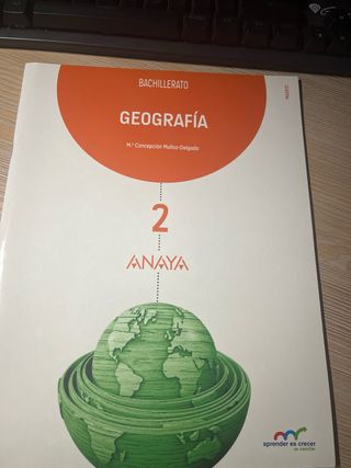Libros de Geografias 2 de bachillerato