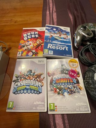 WII + mandos y juegos