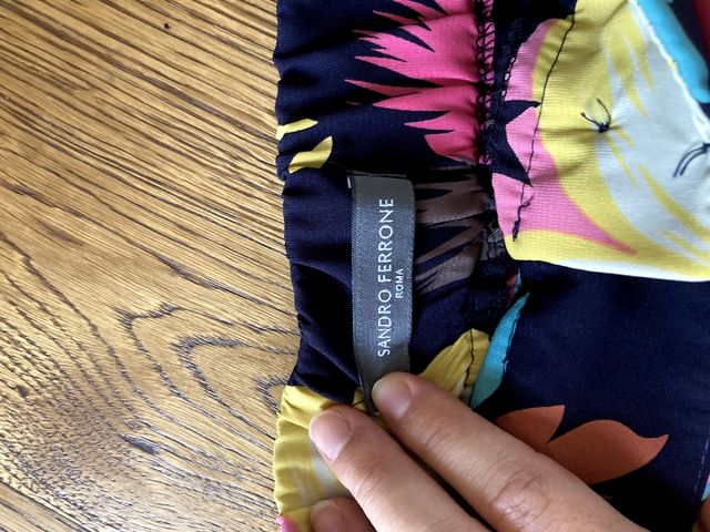 Pantaloni eleganti a fiori 