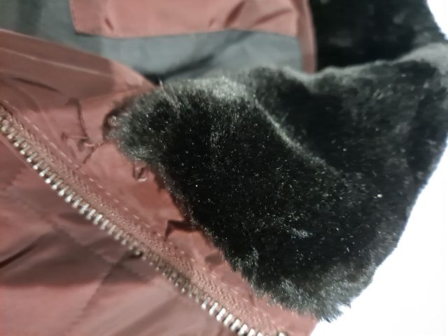 chaqueta granate oscura