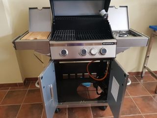 Barbacoa de gas naterial Hudson de 3 