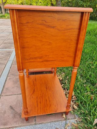 MUEBLE CUBERTERO AUXILIAR  MADERA