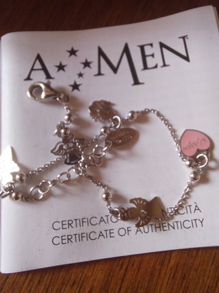 braccialetto AMEN acciaio