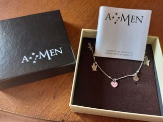 braccialetto AMEN acciaio