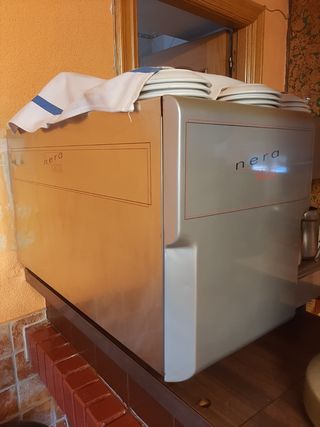 Cafetera industrial gaggia y molinillo