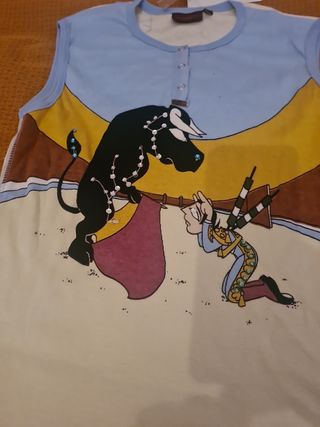 Maglietta cotone stop corrida TG m l