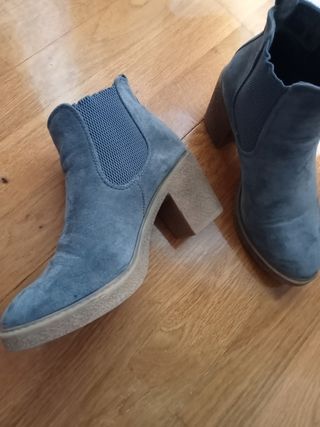 Botines azules