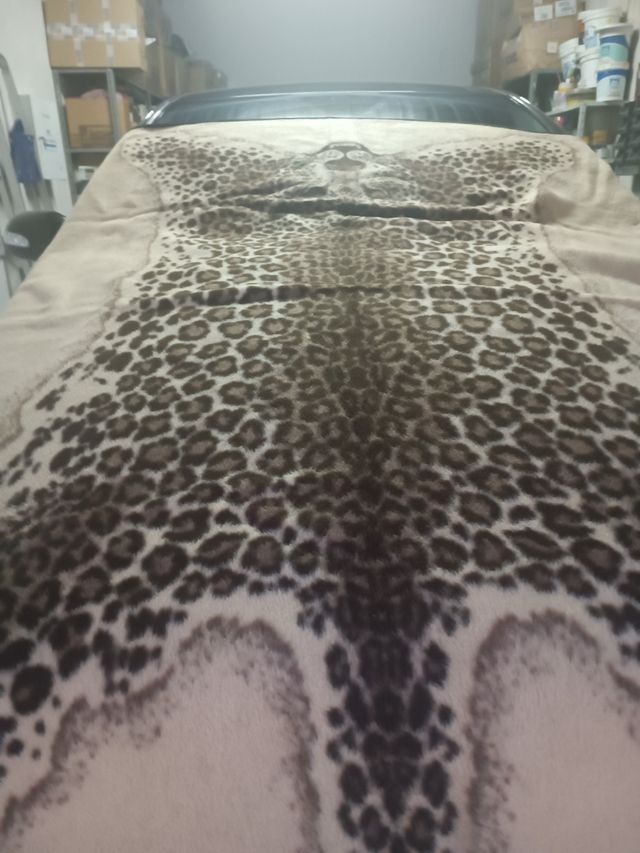 MANTA 1'70X2'20..LEOPARDO