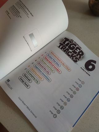 Libro inglés Tiger macmillan 6