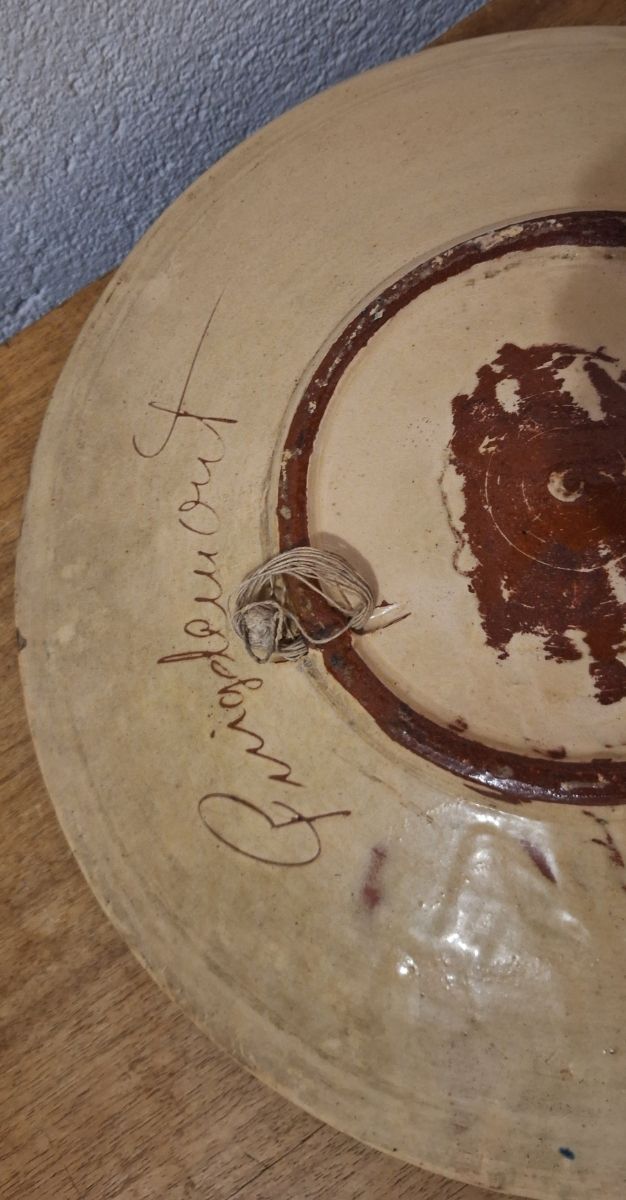 Plato cerámica La Bisbal