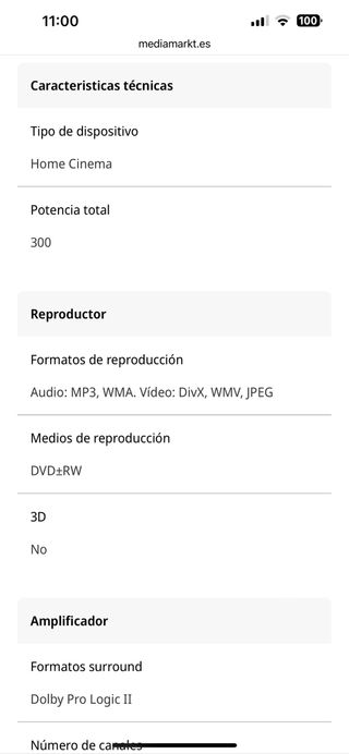 Home Cinema 5.1 - HT-E 330 con reproductor DVD