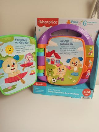Libro interactivo Fisher price