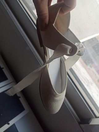 Zapatillas comunión/ fallera