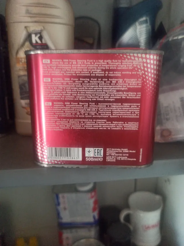 Líquido dirección Mercedes