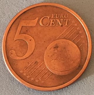 5 CENTIMOS ALEMANIA 2002 CECA " F "