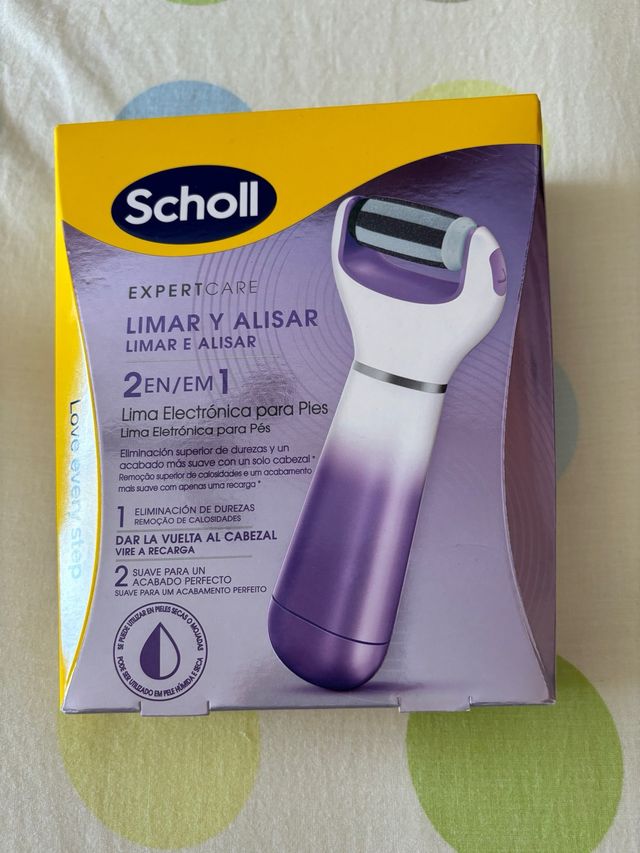 lima electrónica para pies