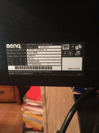 Pantalla de ordenador