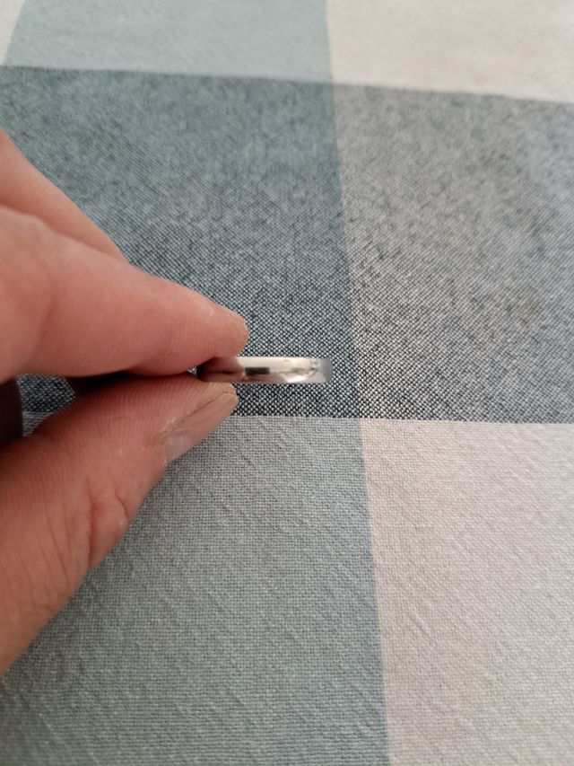 Dos cadenas de acero