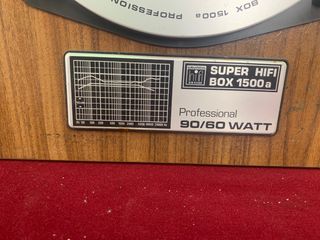 altavoces grundig box 1500 a