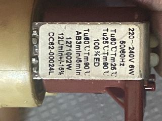 valvula de entrada de agua lavadora samsung