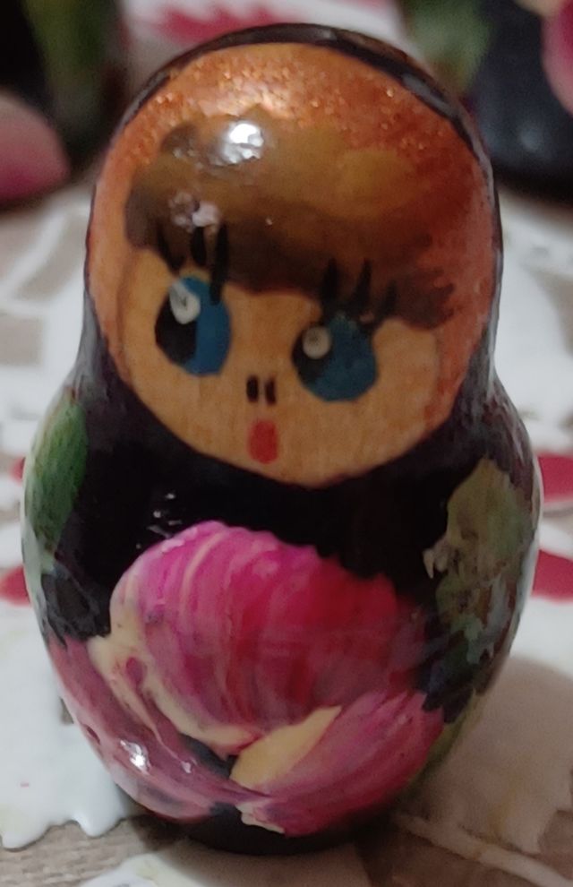 Matrioska originale Russa colori scuri