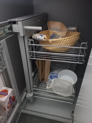 Carro extraible cocina esquina