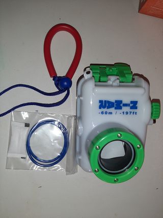 Fotocamera+custodia subacquea