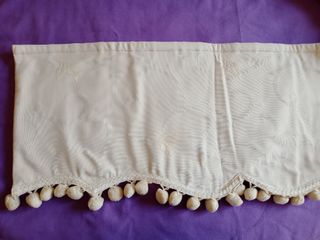 Faldón cortina largo