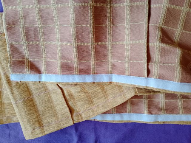 Faldón cortina largo