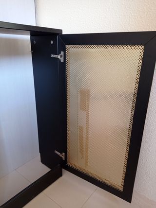 ESPEJO + BUREAU + CUBRERADIADOR + 2 ESTANTERÍAS