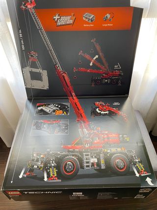 LEGO Technic 42082 Grúa todoterreno SÓLO 1 USO